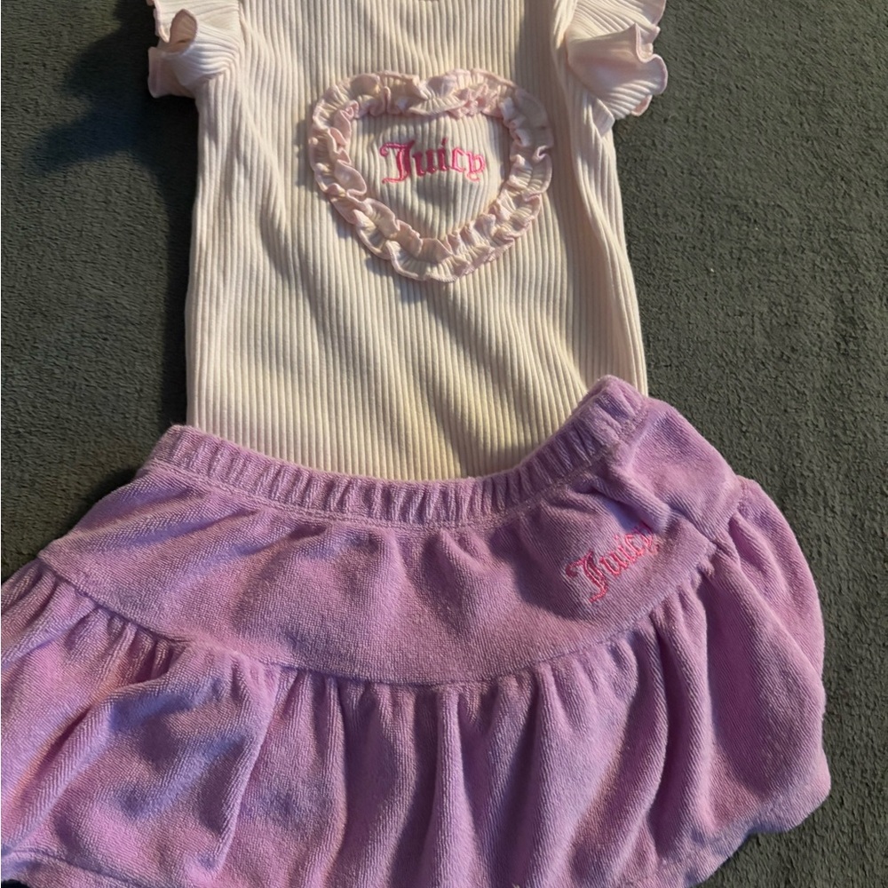 Juicy Couture Pink Baby Set
